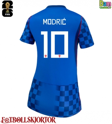 Kroatien Luka Modric #10 Bortatröja Dam VM 2026 Kortärmad